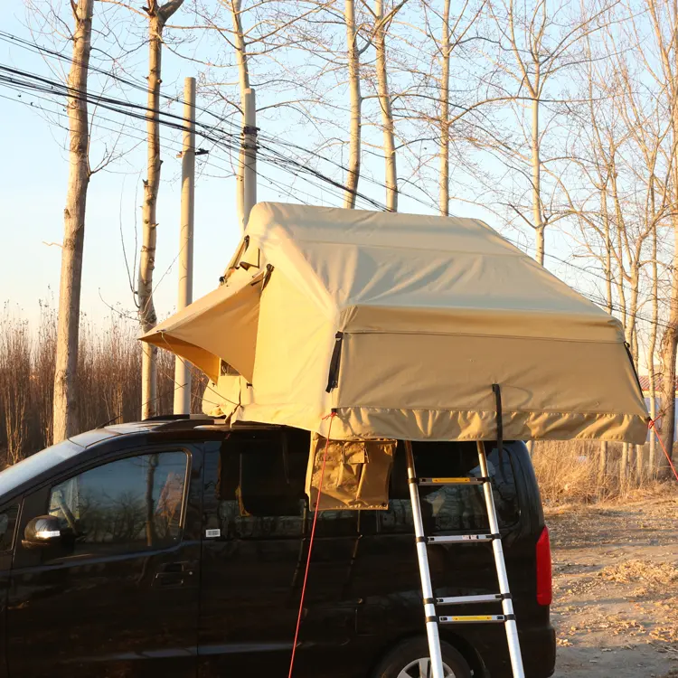Unistrengh 批發商經典聚酯車頂帳篷,適用於露營 CARTT02-1