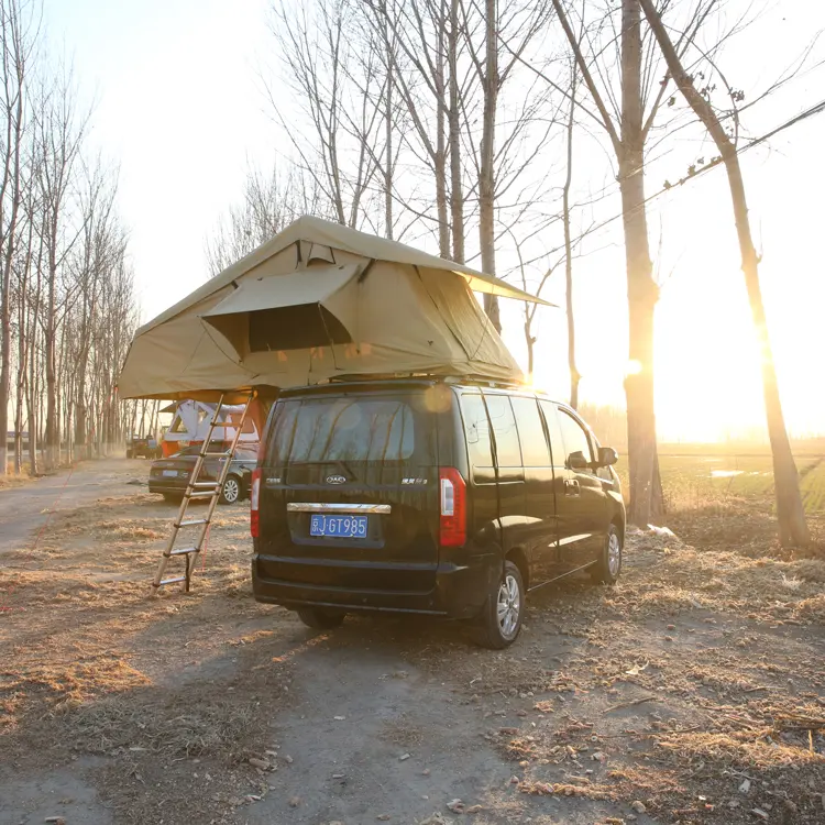 Unistrengh 批發商經典聚酯車頂帳篷,適用於露營 CARTT02-1